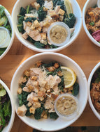 Classic Kale Chicken Caesar Salad Box